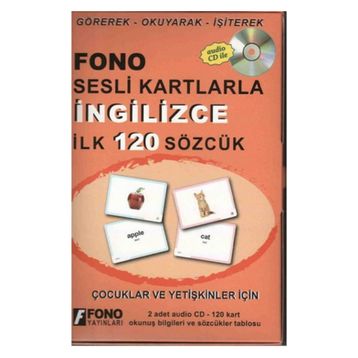 Fono Sesli Kartlarla İngilizce İlk 120 Sözcük 2 CD - Heyet-Kurul-Komisyon