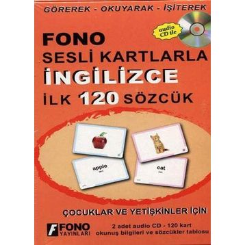 Fono Sesli Kartlarla İngilizce İlk 120 Sözcük 2 CD - Heyet-Kurul-Komisyon