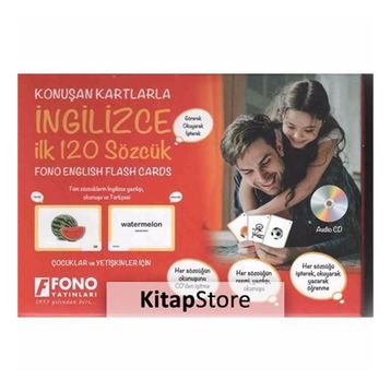 Fono Sesli Kartlarla İngilizce İlk 120 Sözcük 2 CD - Heyet-Kurul-Komisyon
