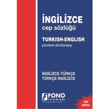 Fono Yayınları İngilizce / Türkçe - Türkçe / İngilizce Cep Sözlüğü