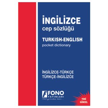 Fono Yayınları İngilizce / Türkçe - Türkçe / İngilizce Cep Sözlüğü