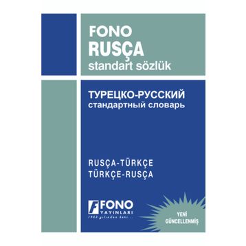 Fono Yayınları Rusça Rusça-Türkçe Standart Sözlük