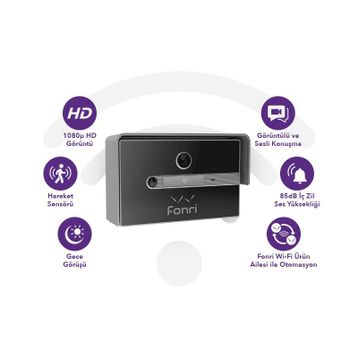 Fonri WF3-EL3-0502-02 Kablosuz Akıllı Kapı Zili