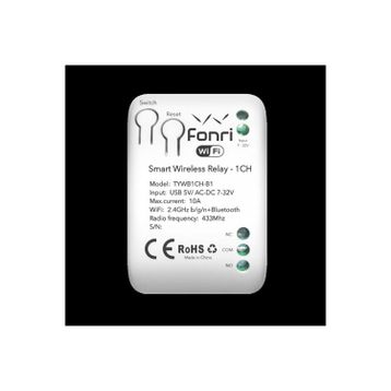 Fonri WF3-TM4-0201-02 WİFİ Kablosuz Akıllı Röle