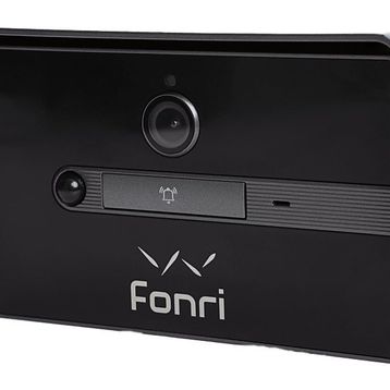 Fonri Wi-Fi Siyah Akıllı Kapı Zili