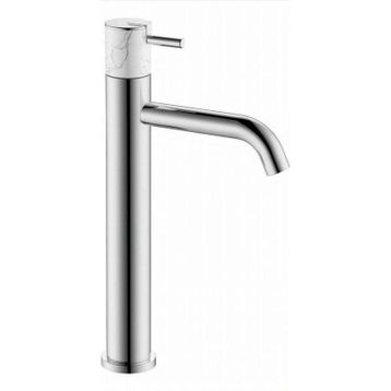 Fontana FA-4021M Krom Mermer Yüksek Lavabo Bataryası