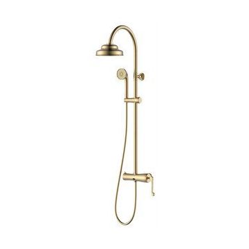 Fontana FA-6052 Fırçalanmış Altın Duş Ünitesi
