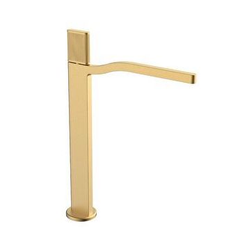 Fontana FA-7022 Mat Altın Yüksek Lavabo Bataryası
