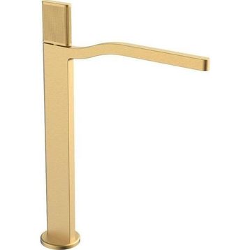 Fontana FA-7022 Mat Altın Yüksek Lavabo Bataryası