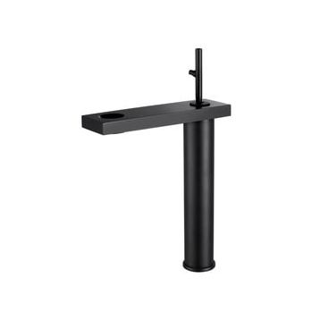 Fontana FA-8025 Mat Siyah Yüksek Lavabo Bataryası