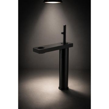 Fontana FA-8025 Mat Siyah Yüksek Lavabo Bataryası