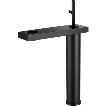 Fontana FA-8025 Mat Siyah Yüksek Lavabo Bataryası