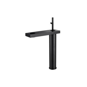 Fontana FA-8025 Mat Siyah Yüksek Lavabo Bataryası