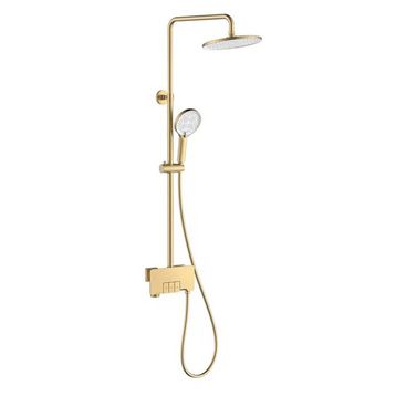 Fontana FJ-3152 Fırçalanmış Altın Duş Ünitesi