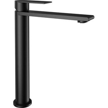 Fontana FJ-SS1025 Mat Siyah Yüksek Lavabo Bataryası