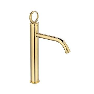 Fontana FK-4022 Altın Yüksek Lavabo Bataryası