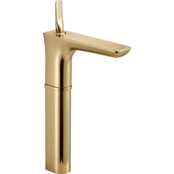 Fontana FK-5122 Mat Altın Yüksek Lavabo Bataryası