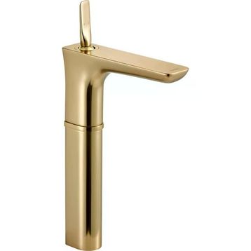 Fontana FK-5122 Mat Altın Yüksek Lavabo Bataryası