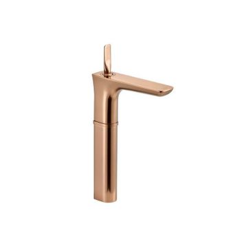 Fontana FK-5123 Mat Rose Yüksek Lavabo Bataryası