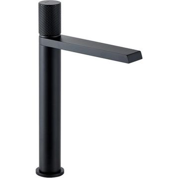 Fontana FK-9125 Mat Siyah Yüksek Lavabo Bataryası