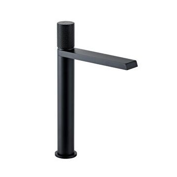 Fontana FK-9125 Mat Siyah Yüksek Lavabo Bataryası