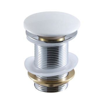 Fontana Tahliye Deliksiz DR - 09B Beyaz Sifon Üst Takımı
