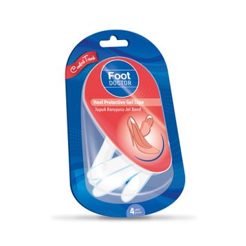 Foot Doctor 4'lü Ayak Topuk Koruyucu Jel Band