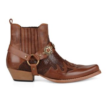 FootCourt Western Taba Erkek Kovboy Botu