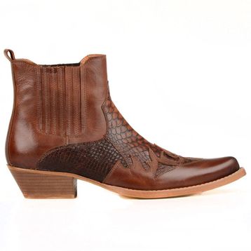 FootCourt Western Taba Erkek Kovboy Botu