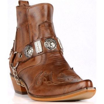 FootCourt Western Taba Erkek Kovboy Botu