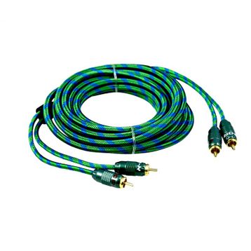 For-X X-1122G 2 RCA + 2 RCA Bakır 5 mt Kablo