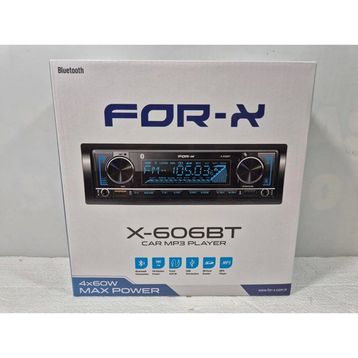 For-X X-606BT 4x60 W Bluetooth Oto Teyp