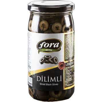 Fora Dilimli Siyah Zeytin 160 Gr