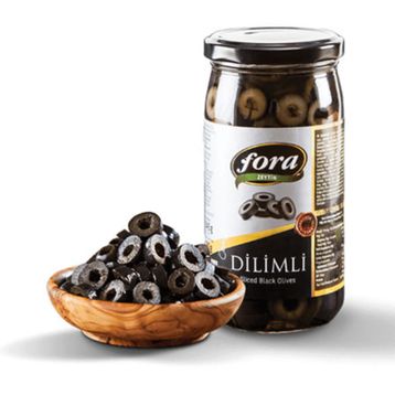 Fora Dilimli Siyah Zeytin 160 Gr