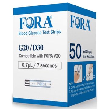 Fora G 20 50 Adet Kan Şekeri Test Stribi