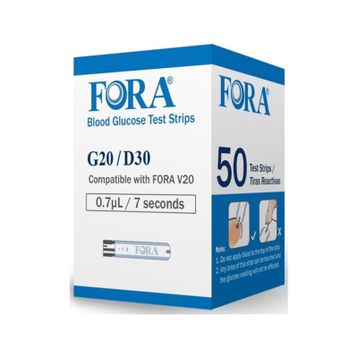 Fora G 20 50 Adet Kan Şekeri Test Stribi