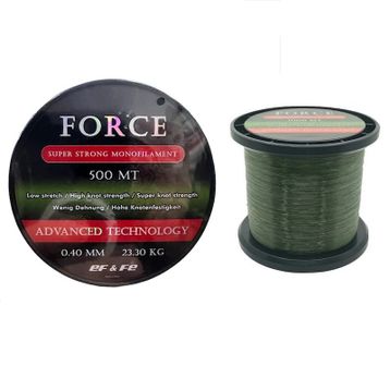 Force Effe 500 mt 0.40 mm Yeşil Misina