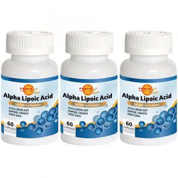 Force Nutrition Alpha Lipoic Acid 3x60 Kapsül