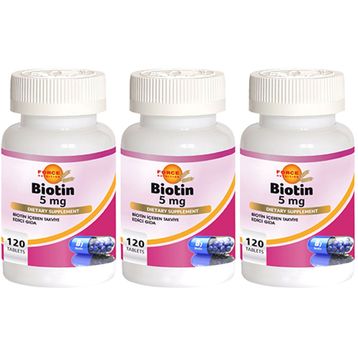 Force Nutrition Biotin 5 mg 120 Tablet