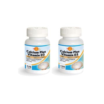 Force Nutrition Calcium Plus Vitamin D3 120 Tablet