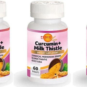 Force Nutrition Curcumin Milk Thistle 3x60 Tablet