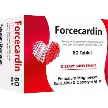 Force Nutrition Forcecardin Potassium Magnesium 60 Tablet