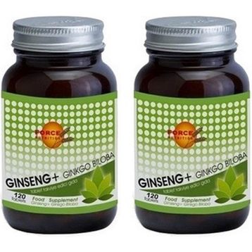 Force Nutrition Ginseng Ginkgo Biloba 2x120 Tablet