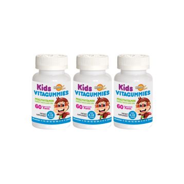 Force Nutrition Kids Vitagummies Multivitamin 3x60 Çiğnenebilir Tablet