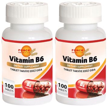 Force Nutrition Vitamin B6 2x100 Tablet