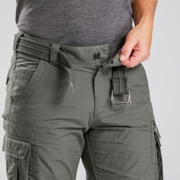 Forclaz Travel 100 Haki Modüler Kargo Erkek Outdoor Pantolon