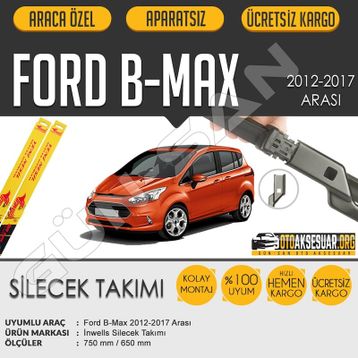 Ford B-Max 2012-2017 Muz Silecek Takımı