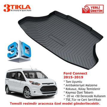Ford Connect 2015-2019 3D Bagaj Havuzu