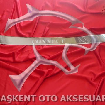 Ford Connect Arka Paslanmaz Çelik 2002-2009 Krom Tampon Eşiği