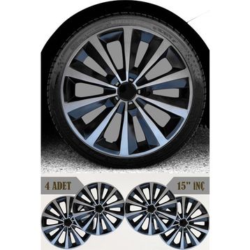 Ford Connect Courier Custom 15 inç 4 Adet Çift Renk 302 Jant Kapağı